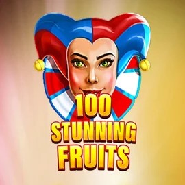 Logo of 100 Stunning Fruits from SYNOT Games at Lucky Meister Casino