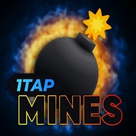 1Tap Mines logo by Turbo Games Lucky Meister Casino