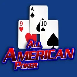 All American Poker slot logo by RTG (Reel Time Gaming) at Lucky Meister CasinoAll American Poker