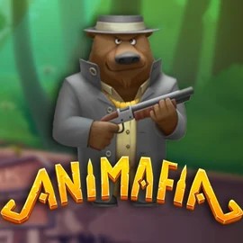 Animafia slot logo by Peter & Sons at Lucky Meister CasinoAnimafia