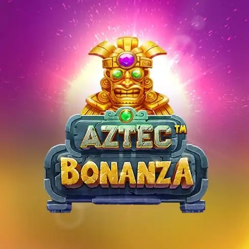 Aztec Bonanza slot logo by Pragmatic Play at Lucky Meister Casino