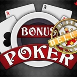 Bonus Poker Deluxe - 3 Hands logo by RTG (Reel Time Gaming) Lucky Meister Casino