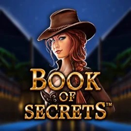 Book of Secrets slot logo by SYNOT Games at Lucky Meister CasinoBook of Secrets