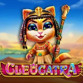 Cleocatra logo by Pragmatic Play at Lucky Meister Casino