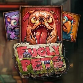 Fugly Pets slot logo by Stakelogic at Lucky Meister CasinoFugly Pets