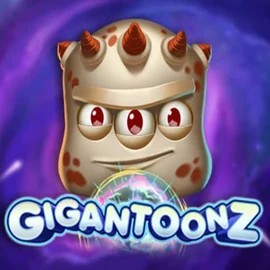 Gigantoonz slot logo by Play'n GO at Lucky Meister Casino