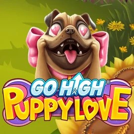 Official Slots logo: Go High Puppy Love by RubyPlay at Lucky Meister Casino