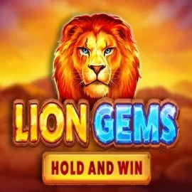 Lion Gems Hold and Win slot logo by Playson at Lucky Meister CasinoLion Gems Hold and Win