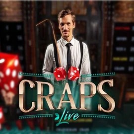 Live Craps casino game by Evolution – featured logo at Lucky Meister Casino