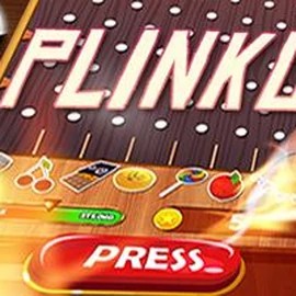 Plinko logo by BGAMING at Lucky Meister CasinoPlinko