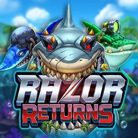Logo of Razor Returns from Push Gaming at Lucky Meister Casino