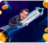 Rocket X slot logo by 1win Games at Lucky Meister CasinoRocket X