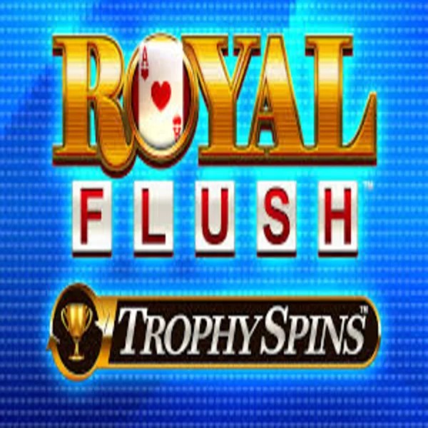 Royal Flush Trophy Spins logo – Slots by Greentube at Lucky Meister Casino