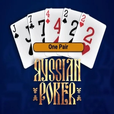 Russian Poker online game logo by OneTouch Games on luckymeistercasino.eu
