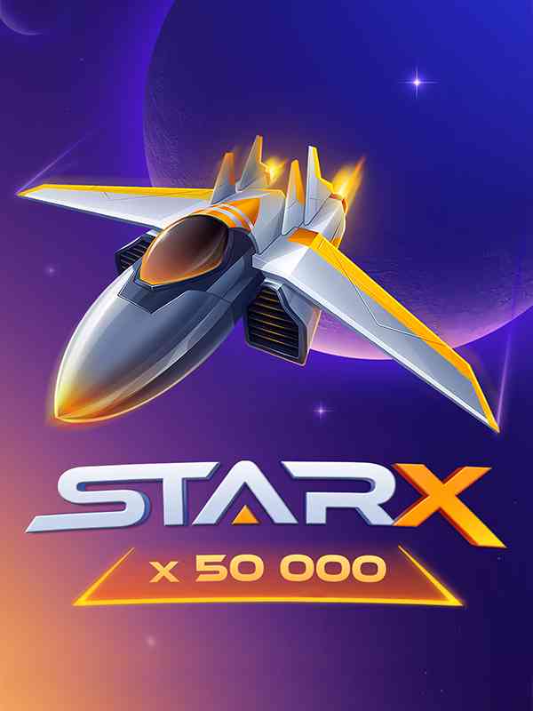 Logo of StarX from 100HP Gaming at Lucky Meister Casino